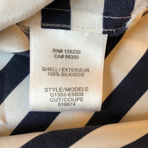 Equipment stripped short sleeve top - Picture 7 of 8